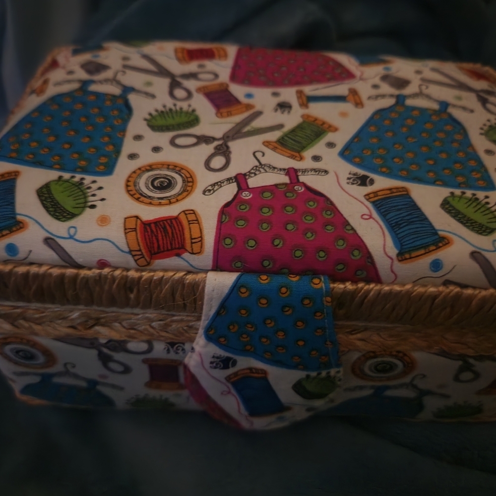 Colorful Sewing Kit Box